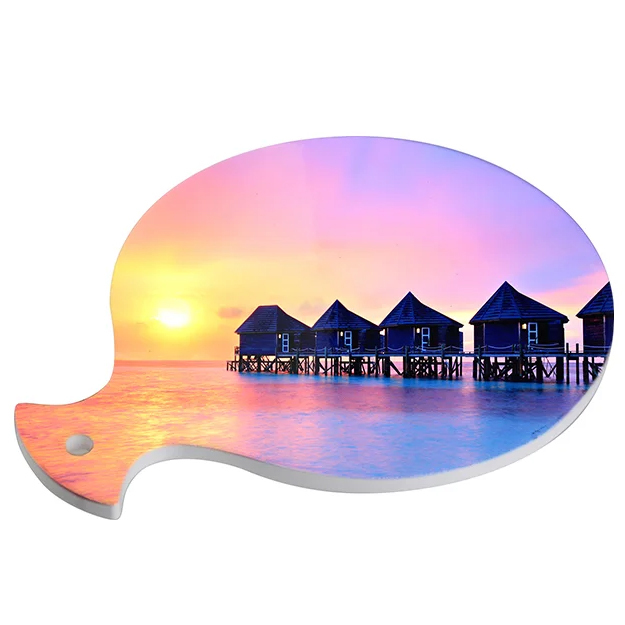 Sublimation Small Balloon Pot Coaster w/ Cork(15*19cm) Sublimation Small Balloon Pot Coaster w/ Cork(15*19cm)