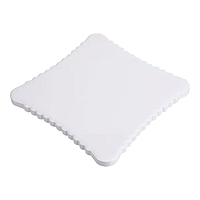 Sublimation Square Stamp Ceramic Coaster w/ Cork