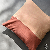 Cushion Cover - Parallel Hues Terracotta Cushion Cover - Parallel Hues Terracotta