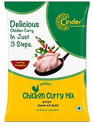 CINDER INSTANT CHICKEN CURRY MIX 85G