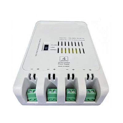 CCTV Power Supply SMPS, Power Supply Adapter for Video Surveillance Camera System, CCTV, Dome, Bullet Cameras