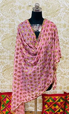Chiffon Phulkari Dupatta-7