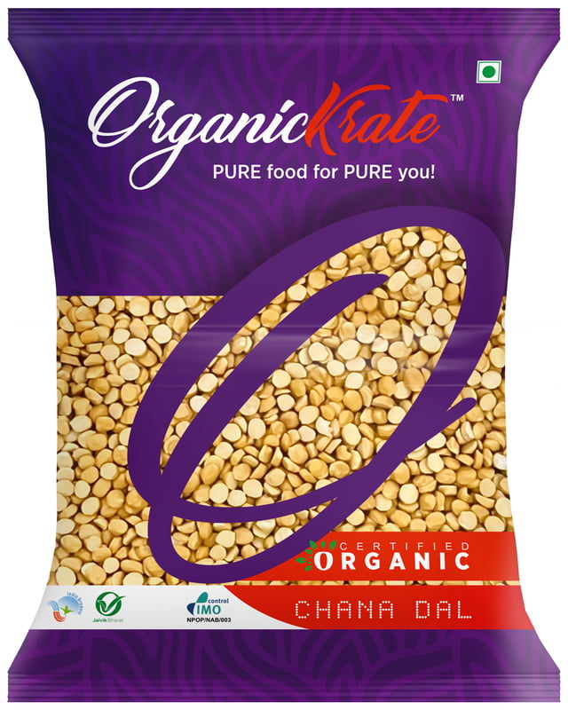 OrganicKrate Chana Dal - Organic OrganicKrate Chana Dal - Organic