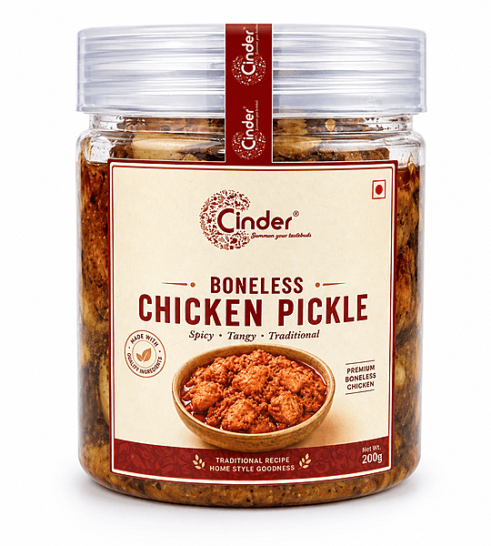 CINDER CHICKEN PICKLE 200G