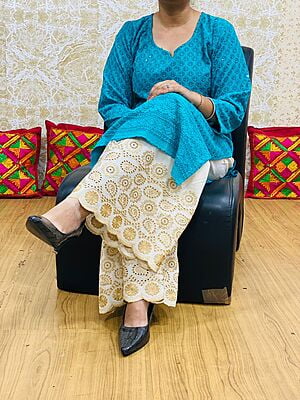 Chikan Kurti Zari Mastani-Rama