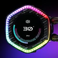 Cooler Master MasterLiquid ION 360 CPU Liquid Cooler - Black