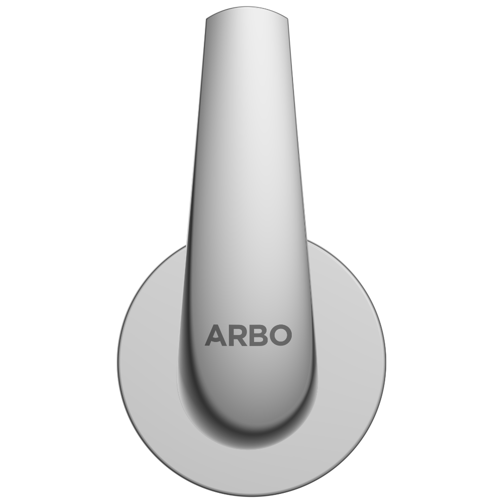 CM-2504 Angle Cock With Wall Flange