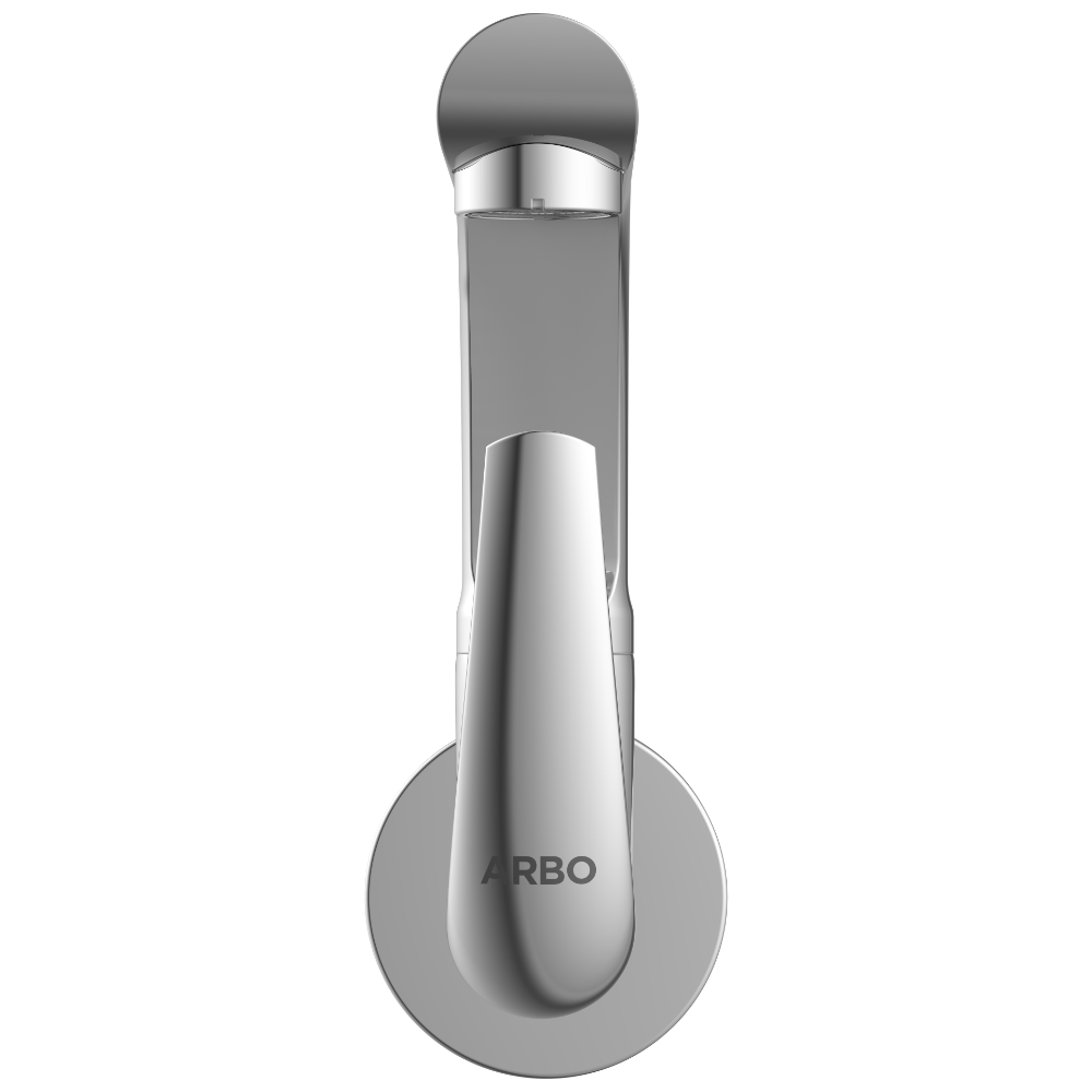 CM-2508 Sink Cock With Swinging Spout With Wall Flange (Wall Mounted Model)