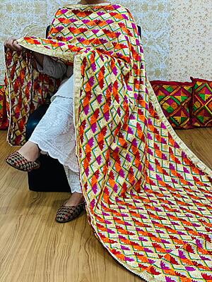Chinon Phulkari Dupatta-2