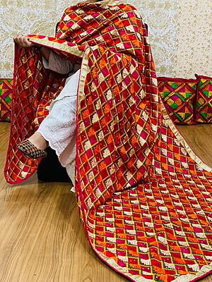 Chinon Phulkari Dupatta-6