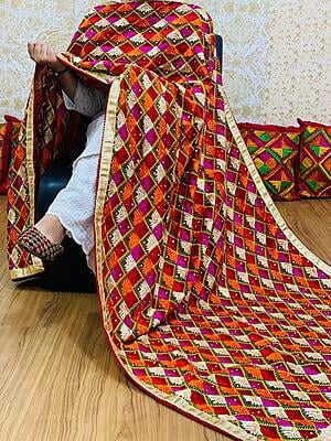 Chinon Phulkari Dupatta-9