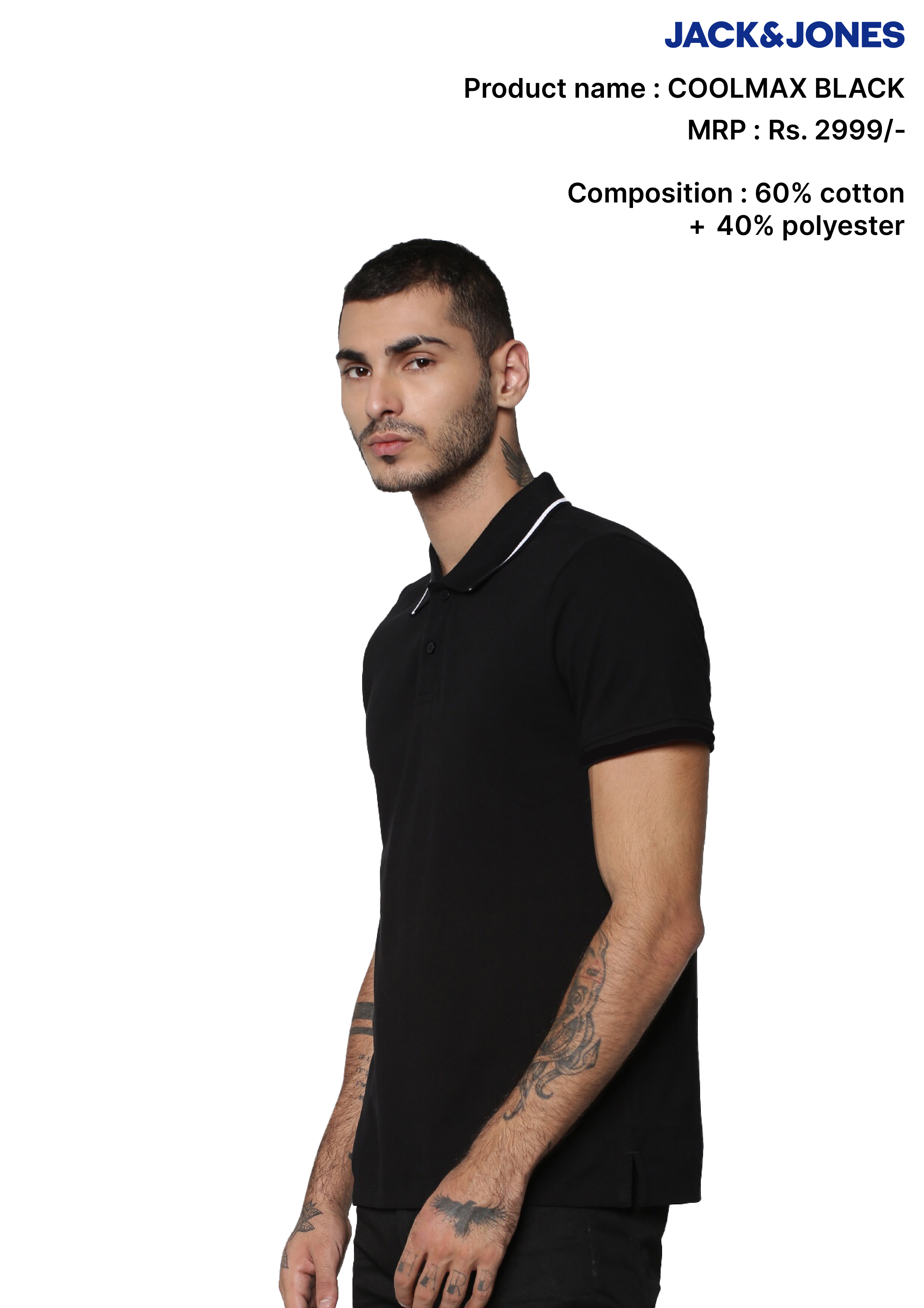 Jack & Jones Coolmax Polo T- Shirt Multicolor