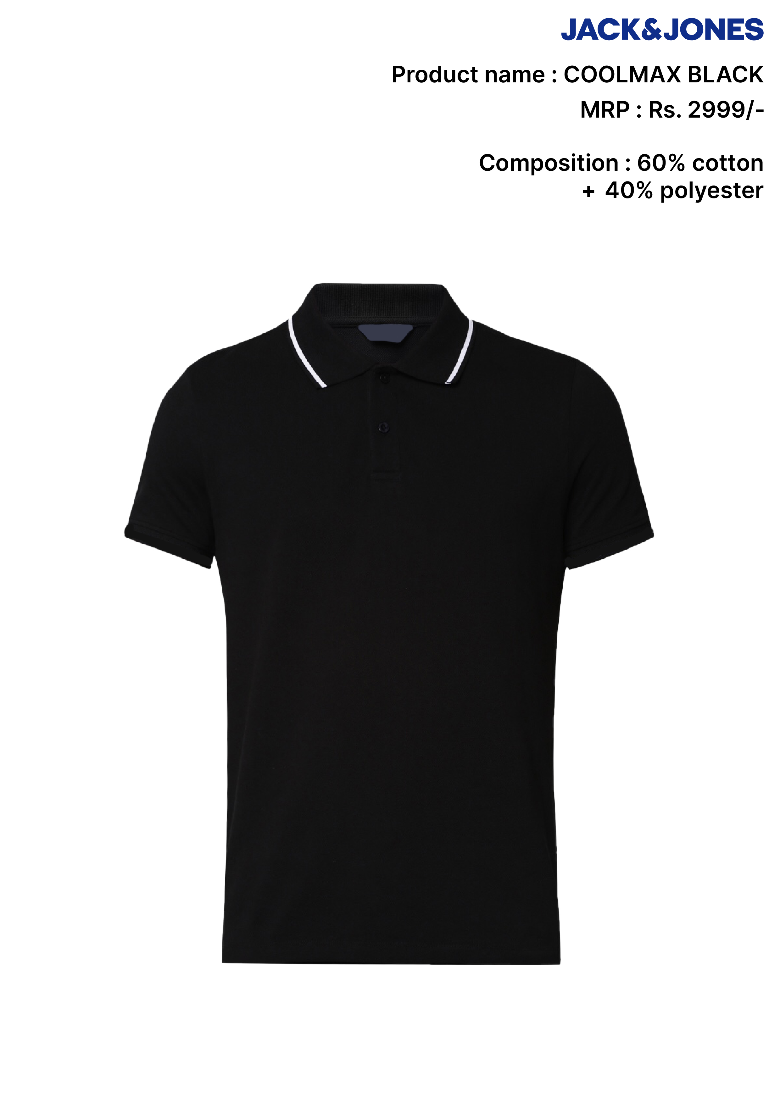 Jack & Jones Coolmax Polo T- Shirt Multicolor