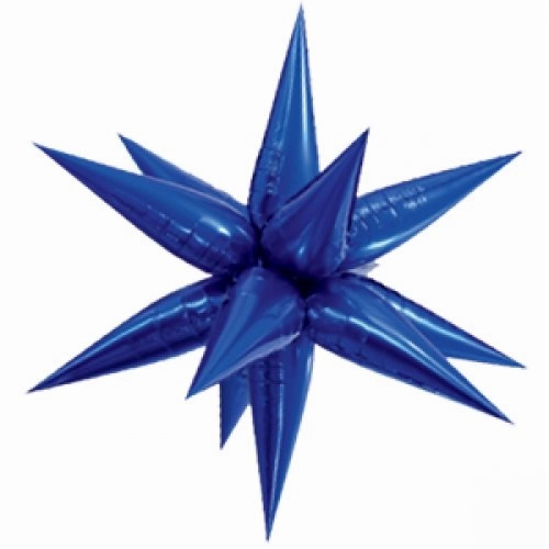 CORONA STAR | BLUE FOIL BALLOON | PACK OF 1 CORONA STAR | BLUE FOIL BALLOON | PACK OF 1