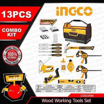 INGCO Cordless 13pcs Woodworking Tools Set- COS23046