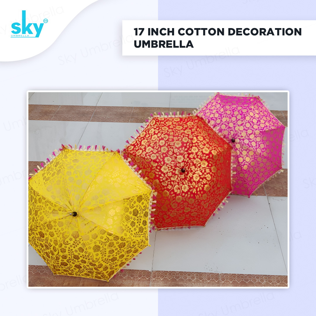 Cotton Wedding Umbrella