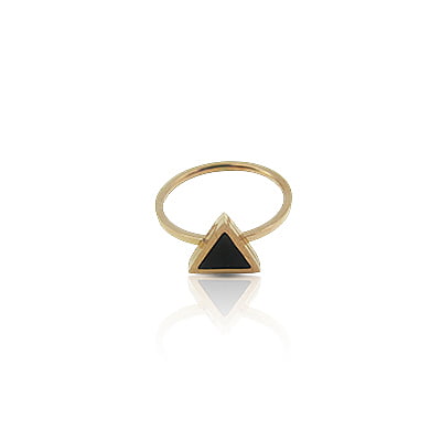 Anti-Tarnish Finger Ring - Triangle Anti-Tarnish Finger Ring - Triangle