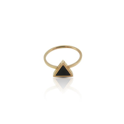 Anti-Tarnish Finger Ring - Triangle Anti-Tarnish Finger Ring - Triangle