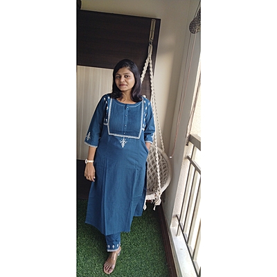 "SHIPRA" - Premium Handloom Khadi Pant Set