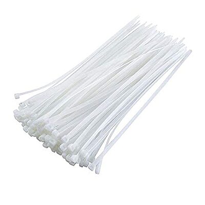 Cable Tie | Heat Resistant Cable Zip Ties | Self-Locking Cable Organizer | Anti - Slip Wire Organizer | For Indoor & Outdoor Use -  (Pack Of 100)
