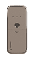 Solity Premium Digital Rim Lock With Fingerprint Password RFID Card Emergency Key