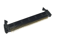 FRC Male Header Straight PCB Mount With Lock – 2.54mm Pitch