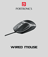 Mouse Portronics Wired