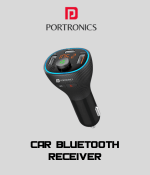 Car Bluetooth Receiver Portronics