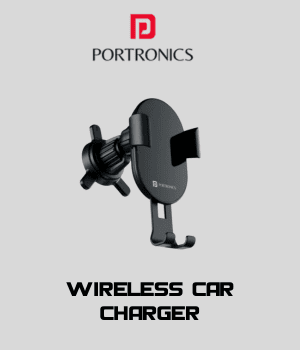 Car Charger Portronics Wireless