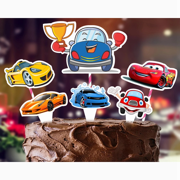 Cars Decora Theme Topper Cars Decora Theme Topper