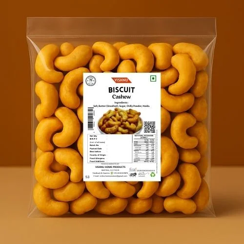 Cashew Shaped Biscuit