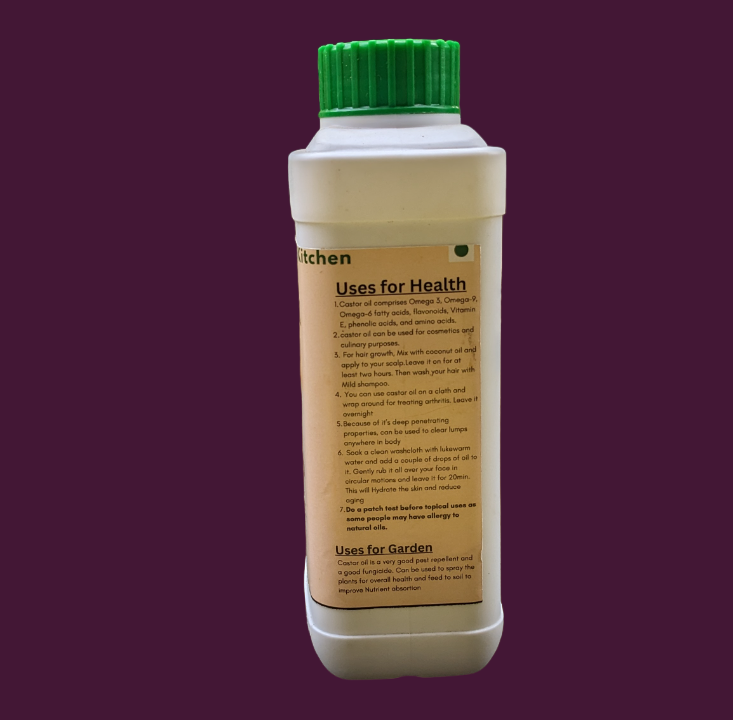 100gms Pure Castor Oil | Hair Growth, Nourishment, Hair Fall Control