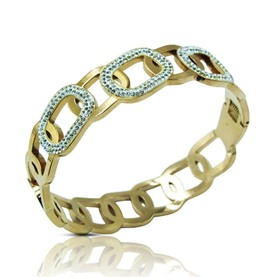 Stainless Steel Bracelet - Chain Squared Stainless Steel Bracelet - Chain Squared