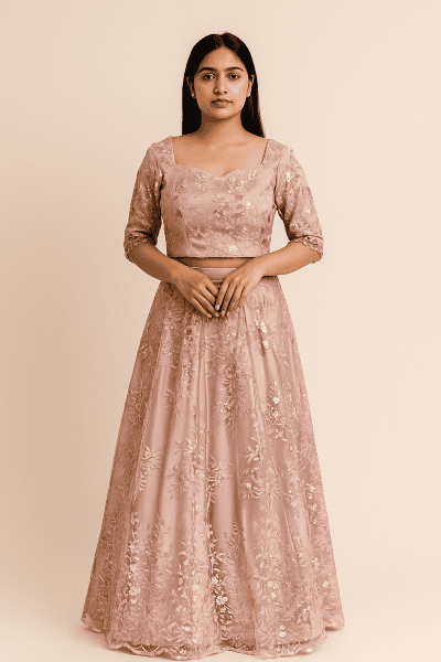Hima (40 Size) - Teen Girls Lehenga That157