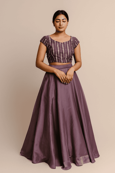 Phoebe (38 Size) - Lehenga Set for Girls That155