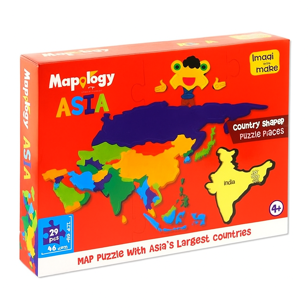 Asia Map Puzzle Asia Map Puzzle