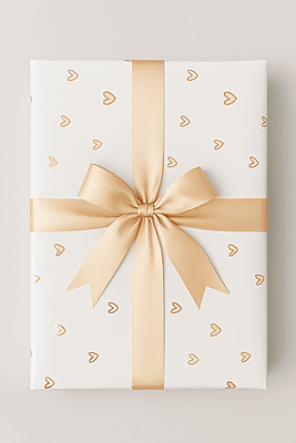 Hearts– Foil Luxe Gift Wrap