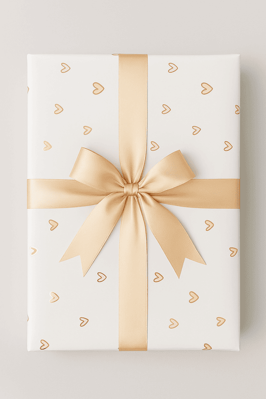 Hearts– Foil Luxe Gift Wrap