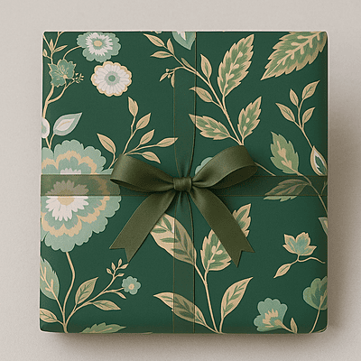 Flora Deep Green