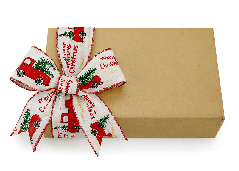 Merry Christmas White Burlap Ribbon Merry Christmas White Burlap Ribbon