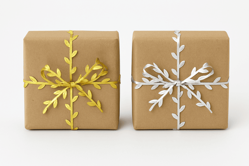 Metallic Leaf string - Gold/Silver Metallic Leaf string - Gold/Silver