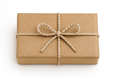 Jute Plait Ribbon - Natural & White Jute Plait Ribbon - Natural & White