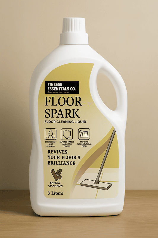 Floor Spark, Floor cleaning liquid - Sandal Cinnamon Floor Spark, Floor cleaning liquid - Sandal Cinnamon