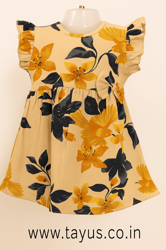 Cotton Frocks-Floral Print Cotton Frocks-Floral Print