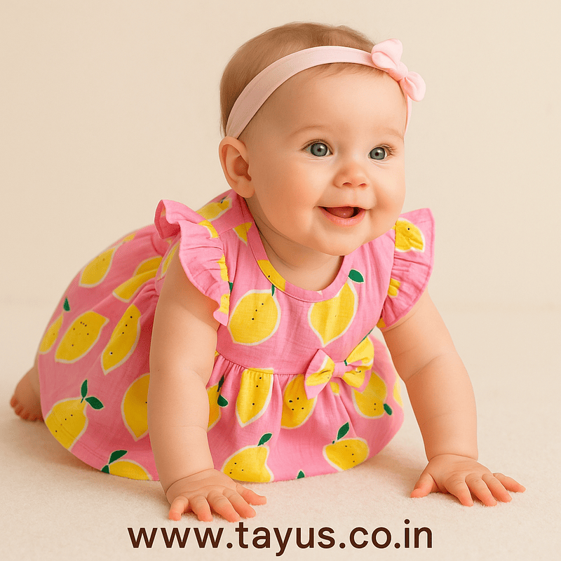 Cotton Frocks-Fruits Cotton Frocks-Fruits