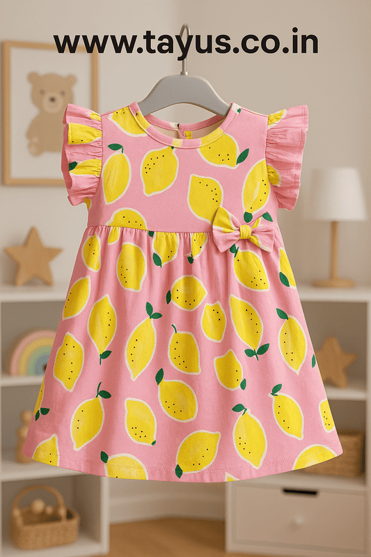 Cotton Frocks-Fruits Cotton Frocks-Fruits