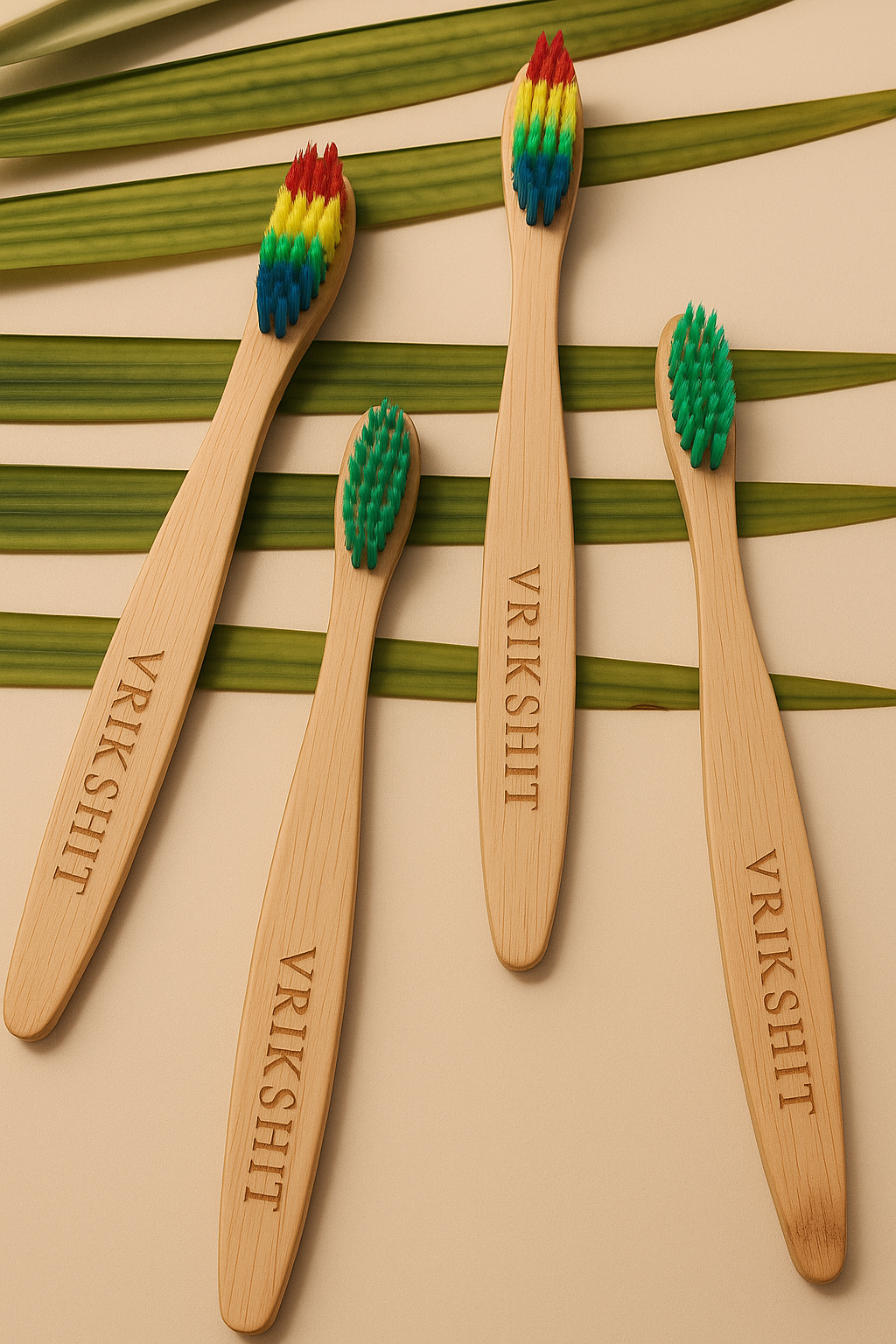 Bamboo kids brush | Sustainable | Charcoal bristles | Biodegradable Bamboo kids brush | Sustainable | Charcoal bristles | Biodegradable