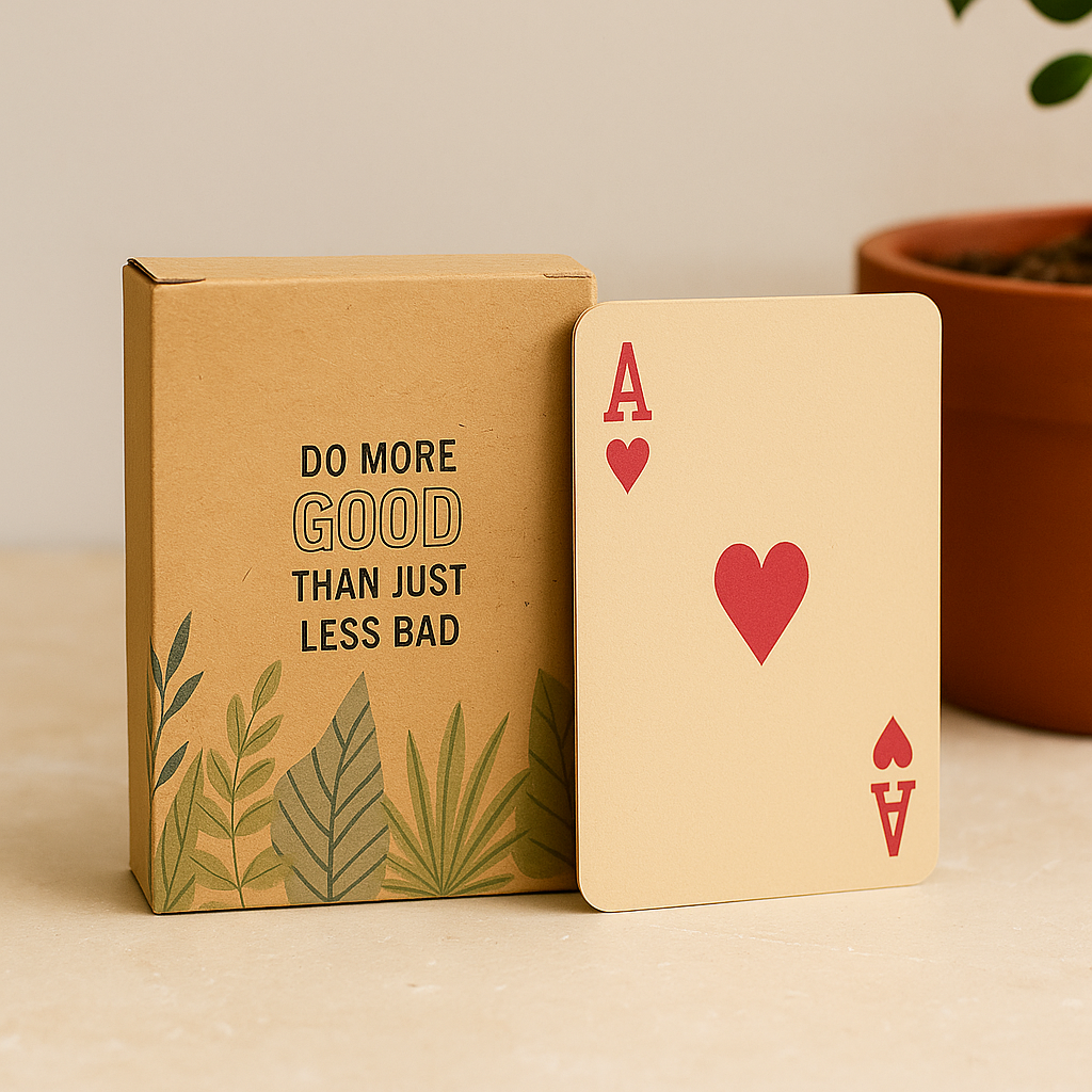 Playing cards | Recycled Cardboard | No Plastic Cards | Eco Friendly