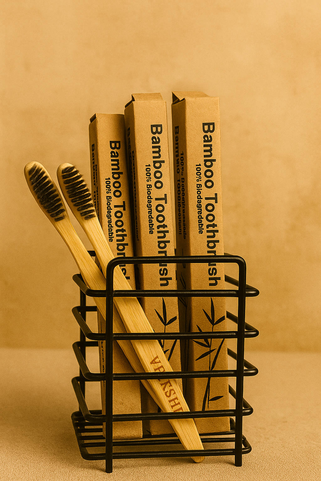 Bamboo Brush | Sustainable | Biodegradable | Charcoal bristles | Soft | Durable| Bamboo Brush | Sustainable | Biodegradable | Charcoal bristles | Soft | Durable|