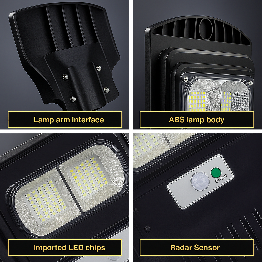 JET 2 SOLAR STREET LIGHT ALL IN With Waterproof JET 2 SOLAR STREET LIGHT ALL IN With Waterproof